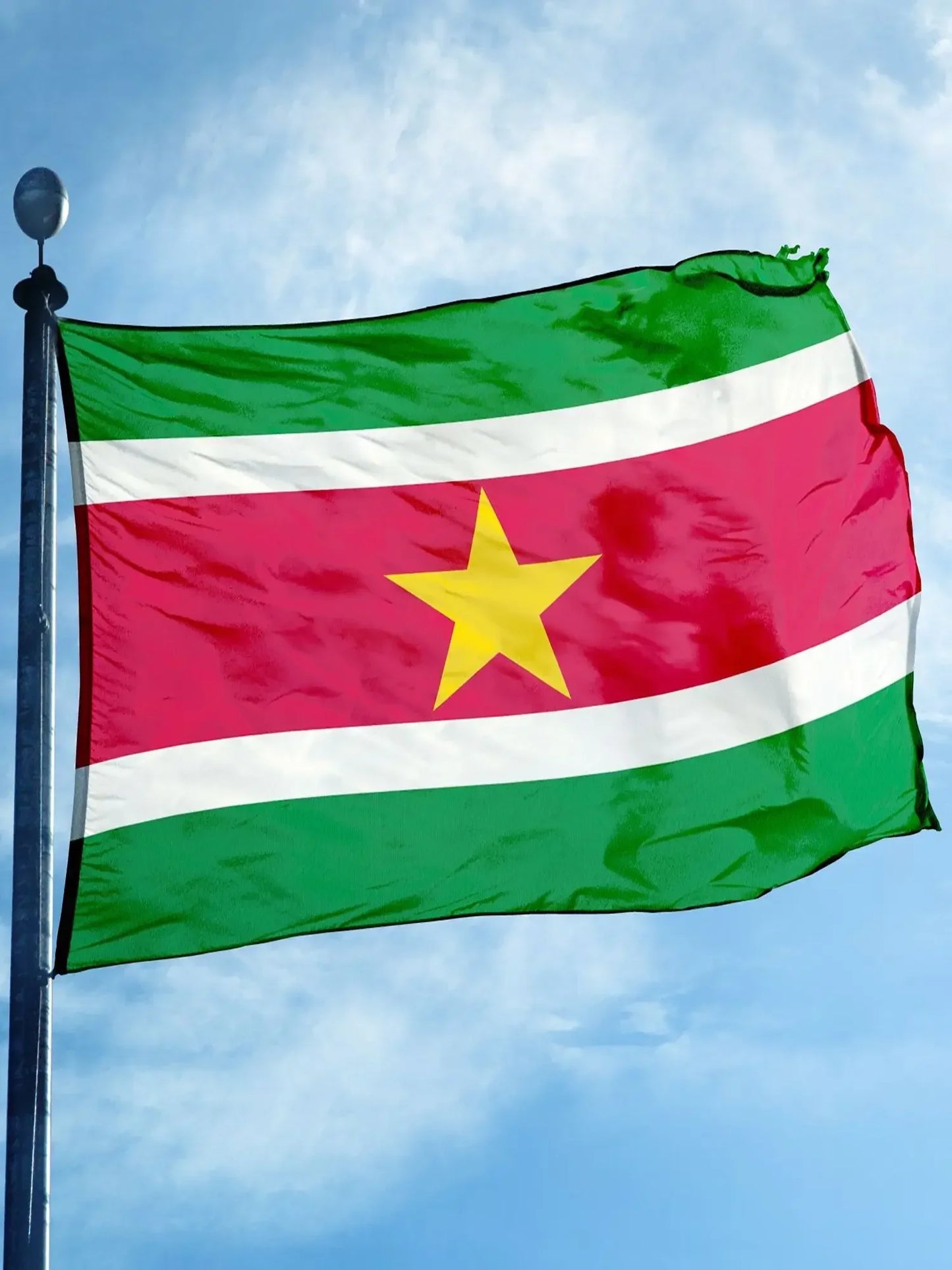 JimonFlag Suriname Flag Activity Decorative National Banner 90x150cm