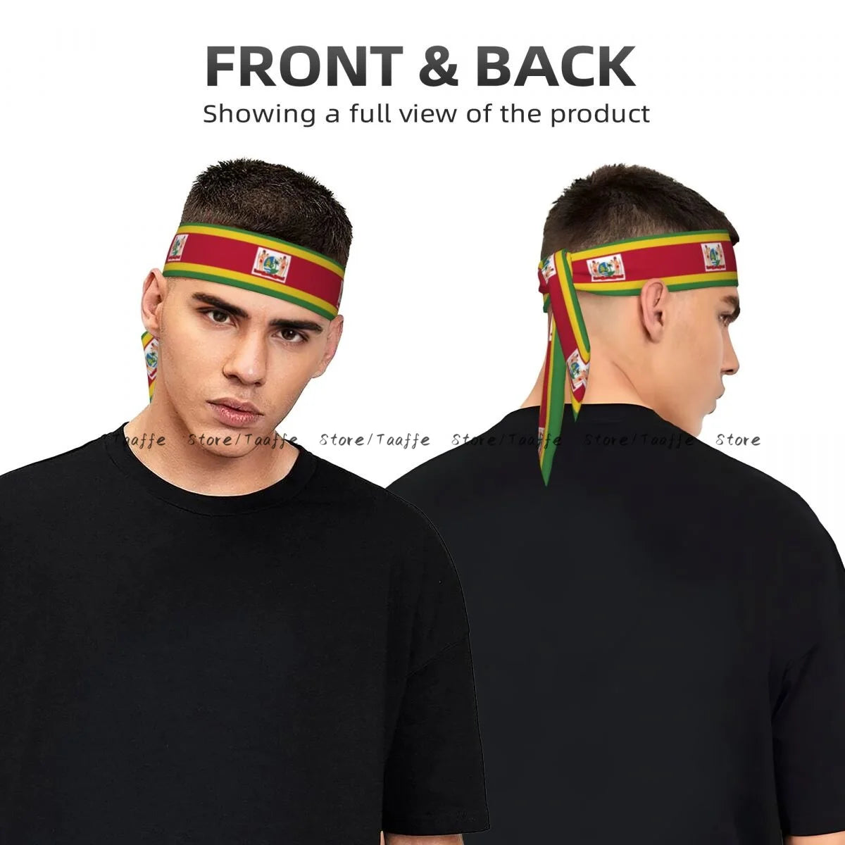 Sweatband Bandanas Flag Of Suriname Hairband Head Tie Sports Headband Hair Accessories